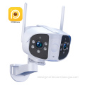 6MP 8MP Dual Lens Panoramic WiFi Outdoor Security Camera